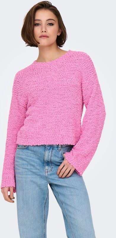 Pullover - Gebreid - O-hals - Lange Mouwen - Regular Fit