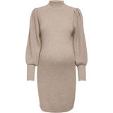 Only Maternity Gebreide jurk 'OLMKATIA'  beige