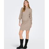 Only Maternity Gebreide jurk 'OLMKATIA'  beige