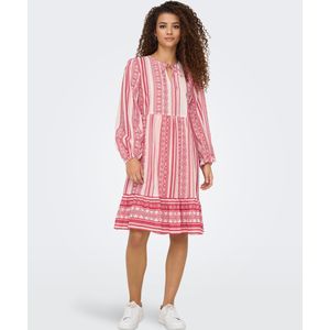 JDY Jurk 'JDYanna'  rood / wit