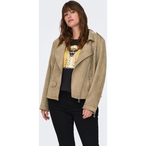 Carscootie Biker Jas Met Leer-look