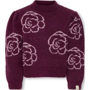 ONLY MINI - Gebreide Pullover - O-hals - Lange Mouwen - Jacquard