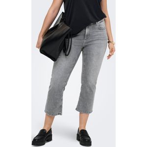 ONLY CARMAKOMA - Skinny Fit Jeans - Cropped - Blauw - Katoen