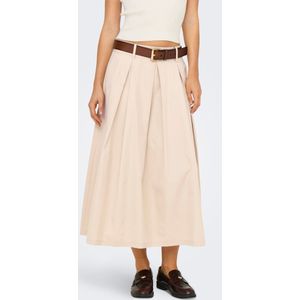 Rok - Geplooid - Geweven Stof - Lang