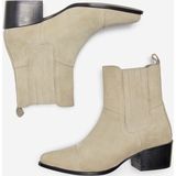 Laarzen - Zwart - Suède - Blok Hak - Puntneus - Polyester Voering