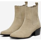 Laarzen - Zwart - Suède - Blok Hak - Puntneus - Polyester Voering