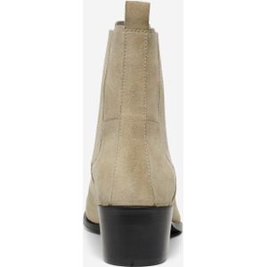 Laarzen - Zwart - Suède - Blok Hak - Puntneus - Polyester Voering