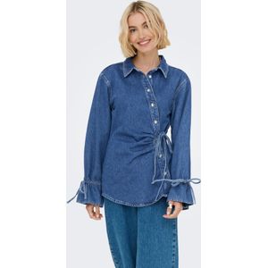 Formeel Overhemd - Blauw - Katoen - Lange Mouwen - Regular Fit