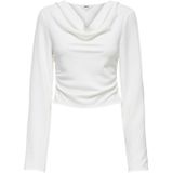 ONLY - ONLMETTE - Shirt - Wit - Lange Mouw