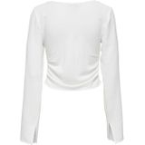 ONLY - ONLMETTE - Shirt - Wit - Lange Mouw
