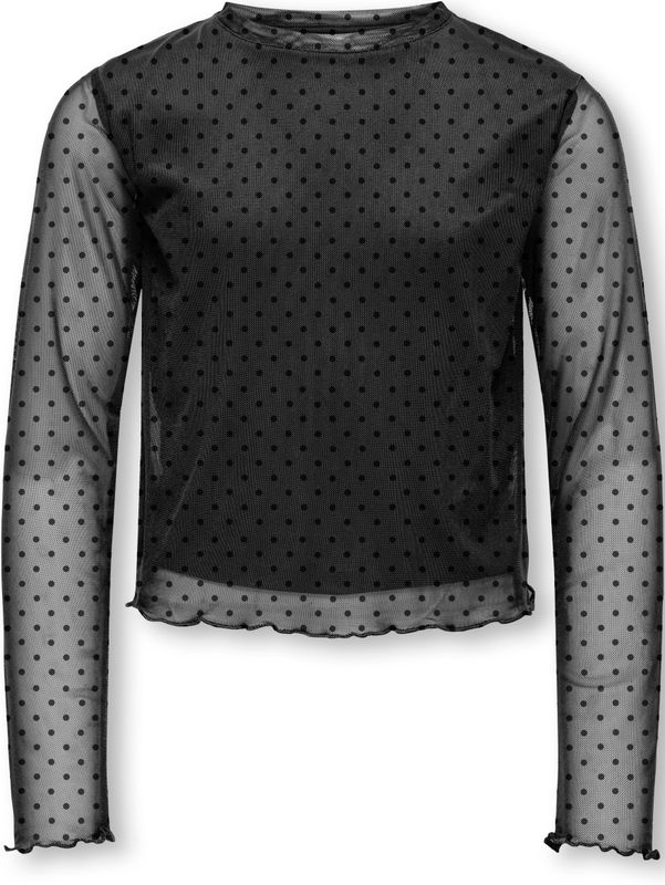 ONLY GIRLS - Kogdora - Top - Lange Mouwen - Met Ruches - Print