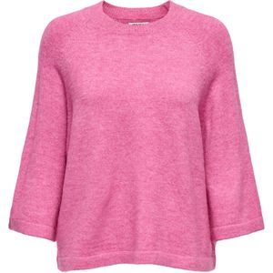Onlsimoni - Gebreide Pullover - O-hals - Korte Mouwen - Regular Fit