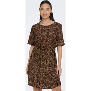 Jdyamanda - Korte Jurk - Geweven - O-hals - Korte Mouwen - Regular Fit