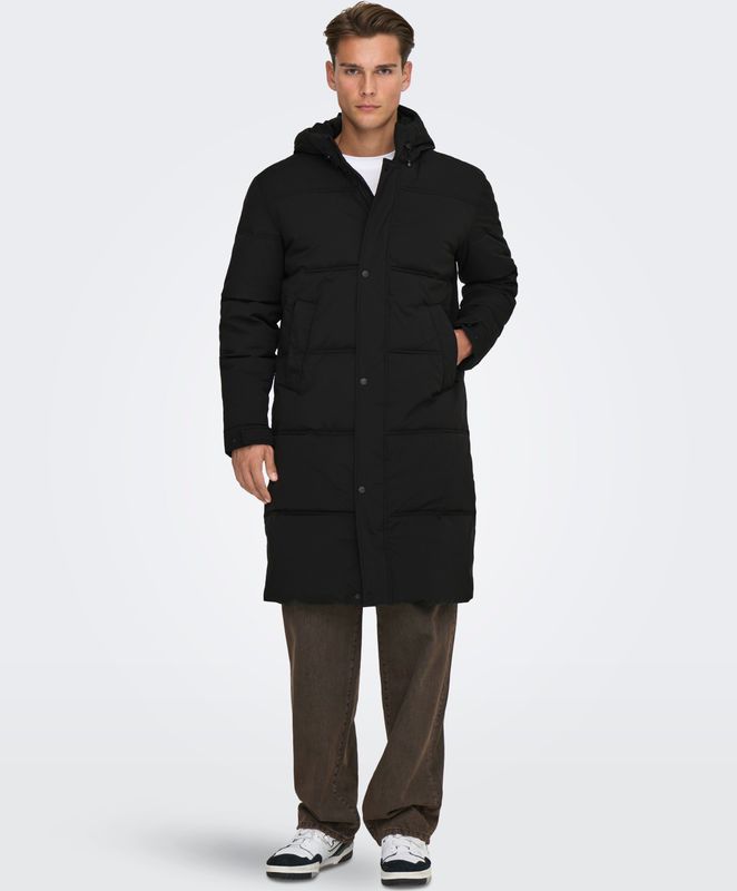 Onsseul - Jas - Met Capuchon - Lange Mouwen - Polyester Voering - Lang