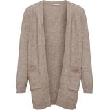 ONLY GIRLS Gebreid vest  beige