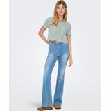 Trui - ONLNOLA - Effen - Gerecycled Materiaal - Normale Pasvorm - Kwartmouw