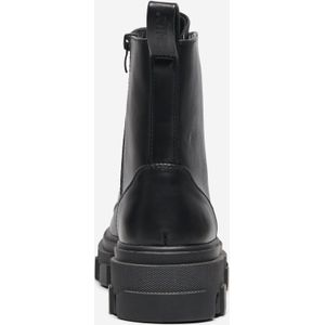 Onltola - 18 - Laarzen - Enkel Lengte - Vetersluiting - Ritssluiting - Ronde Neus - Grove Hak