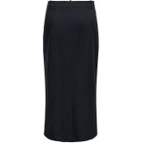 Jacqueline de Yong - Midi Rok - Blauw - Polyester/Viscose/Elastaan