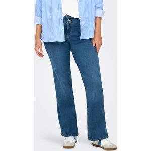 Only Carmakoma - Caraugusta Mid Front Yoke Flared Dnm x - Dames - Jeans
