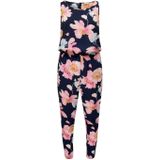ONLY - Jumpsuit - Marine - Bloemenprint - Mouwloos - Lang/maxi