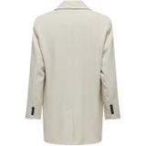 ONLY - Blazers - Crème - Normale Pasvorm - Lange Mouw