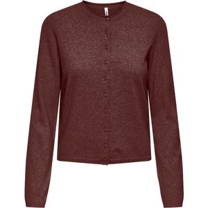 Onlloyal - Vest - O-hals - Lange Mouwen - Knoopsluiting - Knit Fit