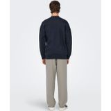 Sweatshirt - Hoodie - Korte Mouwen - Relaxed Fit