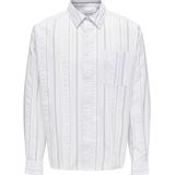 Onsquentin - Overhemd - Seersucker - Lange Mouwen - Relaxed Fit