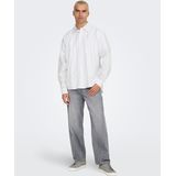 Onsquentin - Overhemd - Seersucker - Lange Mouwen - Relaxed Fit