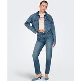 Only - Onlemily Hw Straight Ank Dnm Azg611 - Dames - Jeans