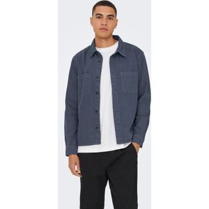 Onstimes - Overshirt - Regular Fit - Lange Mouwen - Knoopsluiting