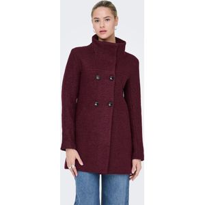 Onlnewsophia - Jas - Hoge Hals - Lange Mouwen - Knoopsluiting - Winterjassen