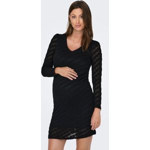 ONLY MATERNITY Zwangerschapsjurk OLMRIE met Textuur Zwart