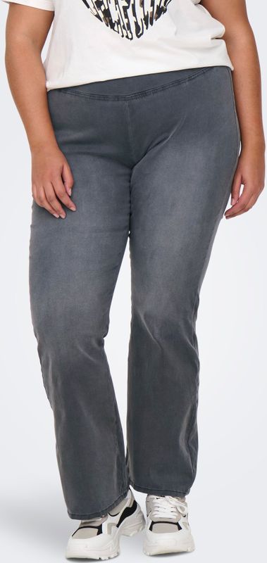 ONLY CARMAKOMA - Flared Fit Jeans - Stretchy Katoen - Blauw