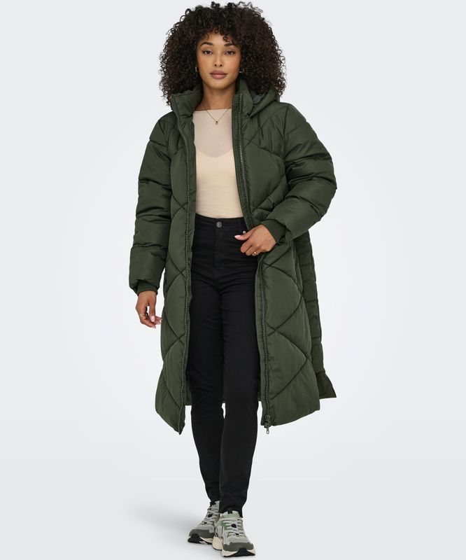 JDY - Puffer Jacket - Gevoerd - Capuchon - Kort