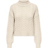 Onlida - Gebreide Pullover - Hoge Hals - Lange Mouwen - Regular Fit