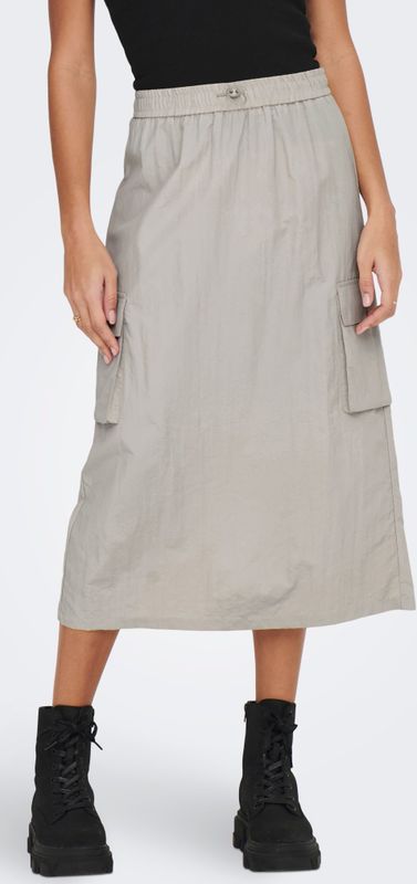 JDY - Midi-rok - Cargozakken - Elastische Tailleband