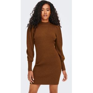 Onlkatia - Gebreide Jurk - Hoge Hals - Lange Mouwen - Comfort Fit