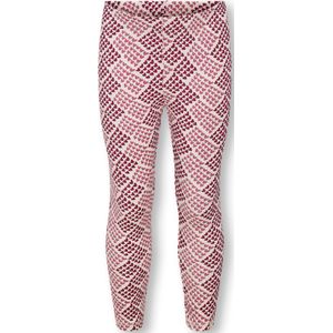 ONLY MINI - Legging - Roze - Ribstof - Verstelbare Taille