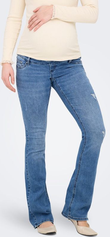 Olmblush - Flared Fit - Zwangerschapsjeans - Wijd Uitlopende Pasvorm
