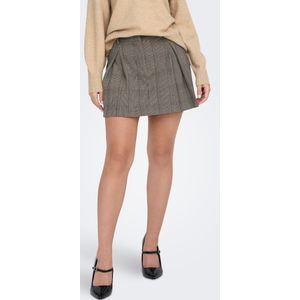 Onljana - Korte Rok - Geplooid Detail - Mid Waist