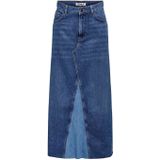 Onlmochi - Denim Rok - Blauw - High Waist - Maxi Lengte