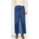 Onlmochi - Denim Rok - Blauw - High Waist - Maxi Lengte