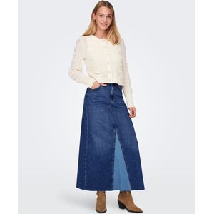 Onlmochi - Denim Rok - Blauw - High Waist - Maxi Lengte