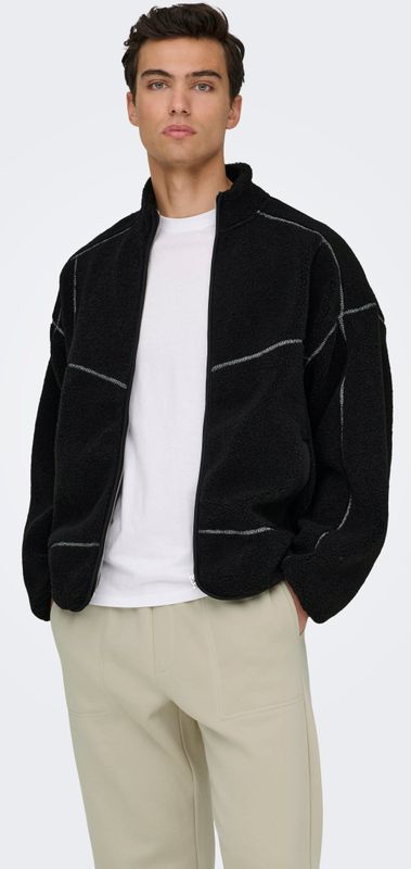 Onsteddy - Sweatshirt - Hoge Hals - Lange Mouwen - Oversized Fit