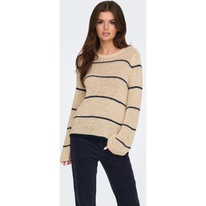 JDY - Gebreide Pullover - O-hals - Lange Mouwen - Wijde Mouwen - Knit Fit