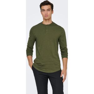 Onsbenne - T-shirts - Opa - Lange Mouwen - Regular Fit