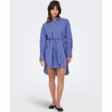 Onlsalvi - Korte Jurk - Mini-lengte - Regular Fit - Lange Mouwen - Overhemdkraag