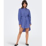 Onlsalvi - Korte Jurk - Mini-lengte - Regular Fit - Lange Mouwen - Overhemdkraag