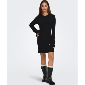 Onlmonica - Midi-jurk - Gebreid - O-hals - Lange Mouwen - Knit Fit